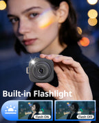 Mini appareil photo numérique porte-clés, 1080p, avec carte mémoire de 32 Go