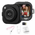 Mini appareil photo numérique porte-clés, 1080p, avec carte mémoire de 32 Go